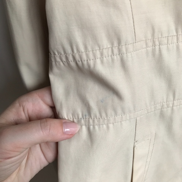 GUESS Modern Raincoat Trench coat - Size Medium - Picture 8 of 8